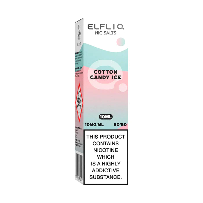 Cotton Candy Ice ElfLiq Nic Salt E-Liquid by Elf Bar | Free Delivery Cotton Candy Ice ElfLiq Nic Salt E-Liquid by Elf Bar | Free Delivery