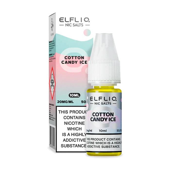 Cotton Candy Ice ElfLiq Nic Salt E-Liquid by Elf Bar