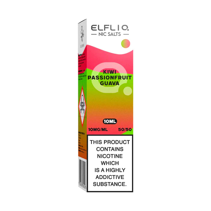 Kiwi Passionfruit Guava ElfLiq Nic Salt E-Liquid by Elf Bar