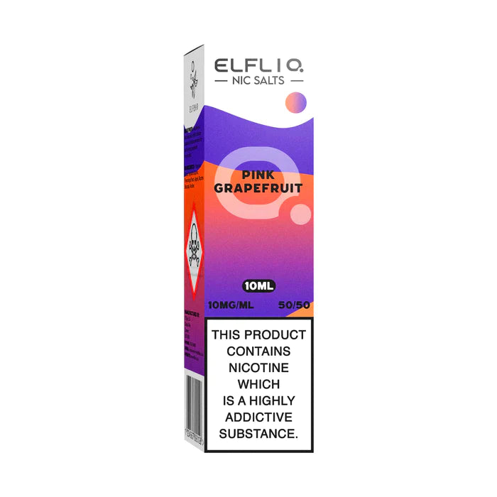 Pink Grapefruit Disposable Vape Pink Grapefruit ElfLiq Nic Salt E-Liquid by  Elf Bar VOZOL NEON