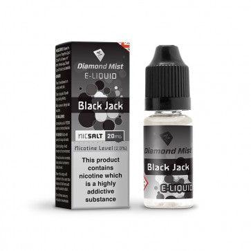 Black Jack Nic Salt by Diamond Mist - Diamond Mist E-Liquid