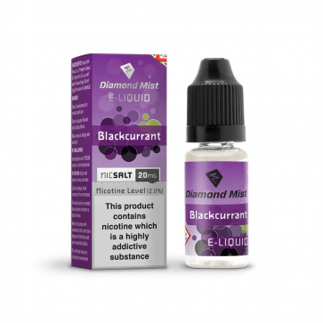 Blackcurrant Nic Salt by Diamond Mist - Diamond Mist E-Liquid