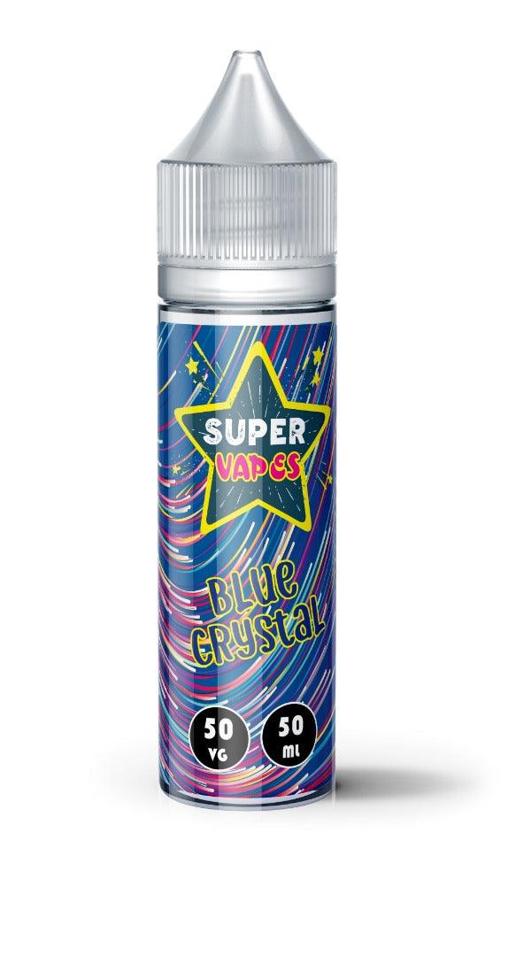 Blue Crystal 50ml Shortfill by Super Vapes | Free Delivery