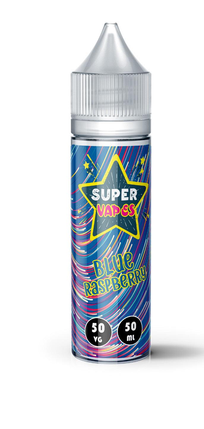 Blue Raspberry 50ml Shortfill by Super Vapes - Diamond Mist E-Liquid