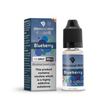 Blueberry Nic Salt by Diamond Mist - Diamond Mist E-Liquid
