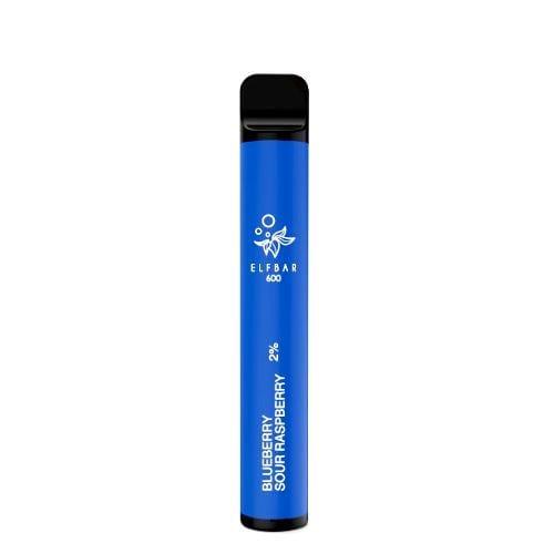 Blueberry Sour Raspberry Flavour Elf Bar 600 Disposable by Elf Bar - Diamond Mist E-Liquid