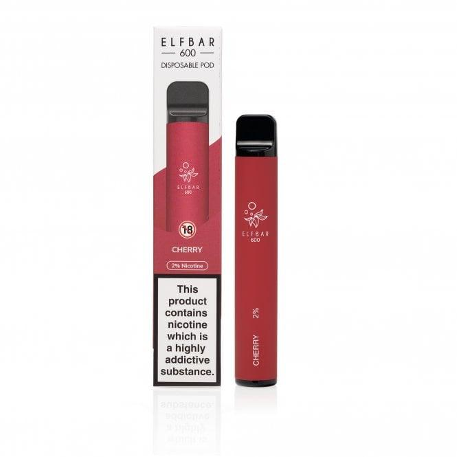 Cherry Flavour Elf Bar 600 Disposable by Elf Bar - Diamond Mist E-Liquid