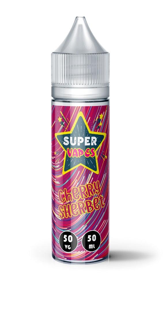 Cherry Sherbet 50ml Shortfill by Super Vapes - Diamond Mist E-Liquid