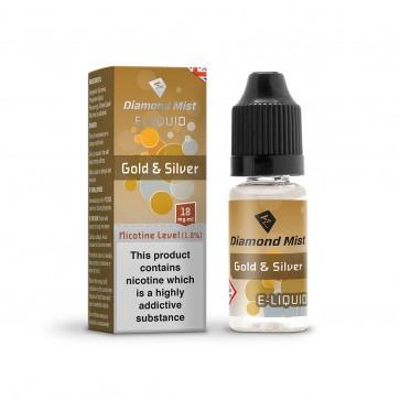 Gold and Silver Tobacco E-Liquid By Diamond Mist 18mg