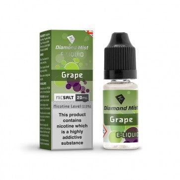 Grape Nic Salt by Diamond Mist | Free Delivery Grape Nic Salt by Diamond Mist | Free Delivery