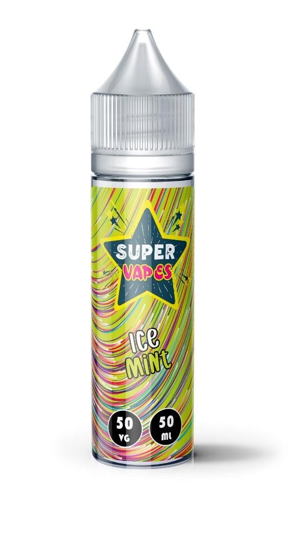 Ice Mint 50ml Shortfill by Super Vapes - Diamond Mist E-Liquid