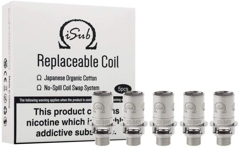 Innokin iSub Coils - Pack of 5 - Diamond Mist E-Liquid