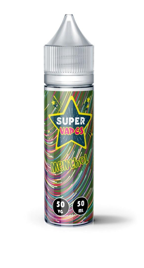 Menthol 50ml Shortfill by Super Vapes | Free Delivery Menthol 50ml Shortfill by Super Vapes | Free Delivery