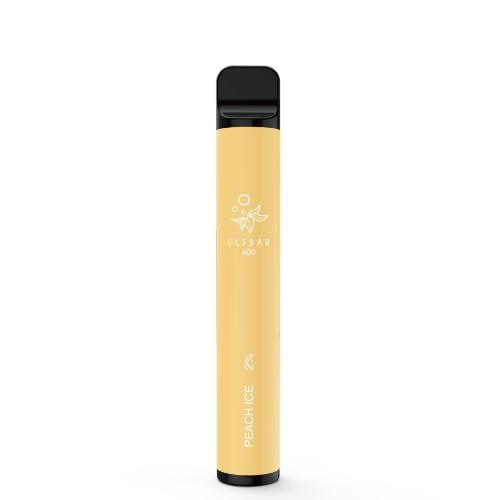 Peach Ice Flavour Elf Bar 600 Disposable by Elf Bar - Diamond Mist E-Liquid