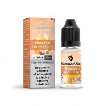 Pineapple Coconut Rum Nic Salt by Diamond Mist - Diamond Mist E-Liquid