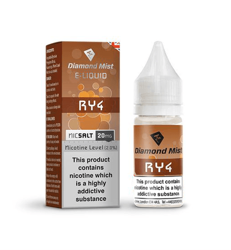 RY4 Nic Salt by Diamond Mist - Diamond Mist E-Liquid