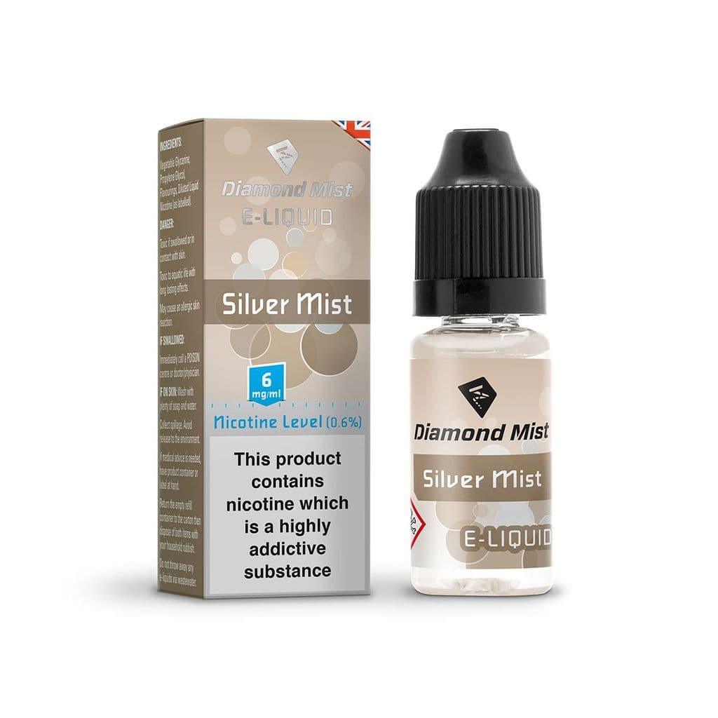 elfbar nachfüll pod läuft aus Silver Mist Tobacco E-Liquid By Diamond Mist