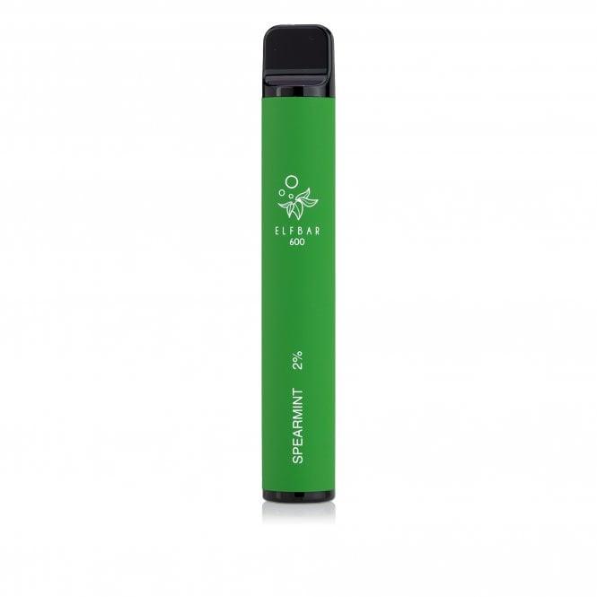Spearmint Flavour Elf Bar 600 Disposable by Elf Bar