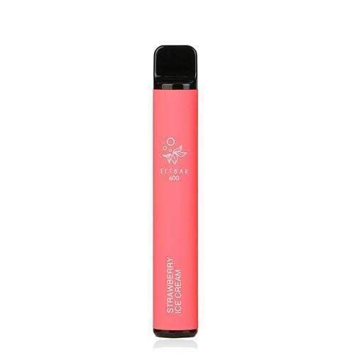 Strawberry Ice Cream Flavour Elf Bar 600 Disposable by Elf Bar - Diamond Mist E-Liquid