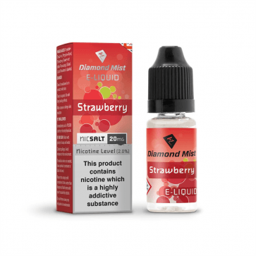 Strawberry Nic Salt by Diamond Mist - Diamond Mist E-Liquid