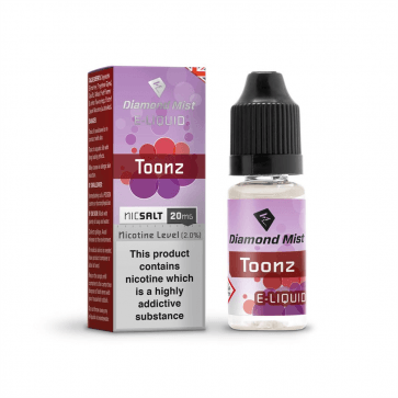 Toonz Nic Salt by Diamond Mist - Diamond Mist E-Liquid