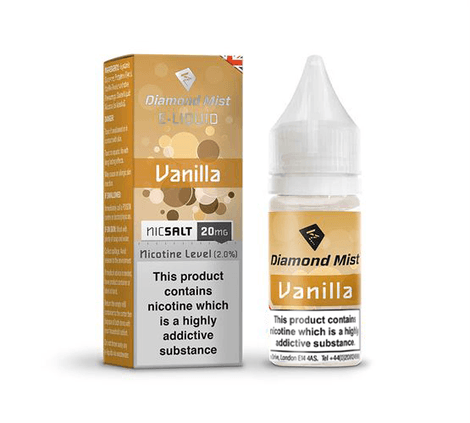 Vanilla Nic Salt by Diamond Mist - Diamond Mist E-Liquid