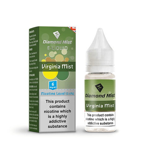 Virginia Mist Tobacco E-Liquid By Diamond Mist 6mg