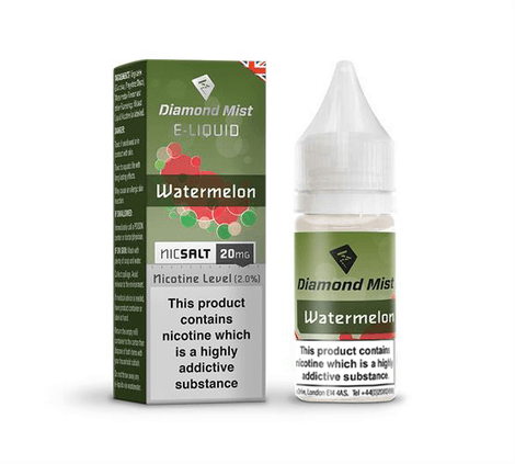 Watermelon Nic Salt by Diamond Mist - Diamond Mist E-Liquid